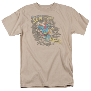 Sand men's regular fit t-shirt with Superman Superhombre 2 graphic
