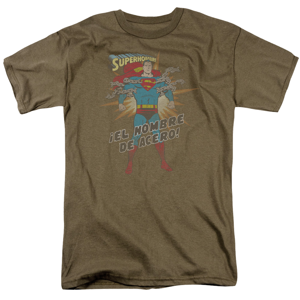 Superman El Hombre Del Acero - Men's Regular Fit T-Shirt Men's Regular Fit T-Shirt Superman   