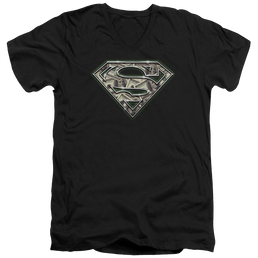 Superman All About The Benjamins - Men's V-Neck T-Shirt Men's V-Neck T-Shirt Superman   