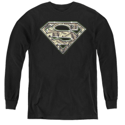 Superman All About The Benjamins - Youth Long Sleeve T-Shirt Youth Long Sleeve T-Shirt Superman   