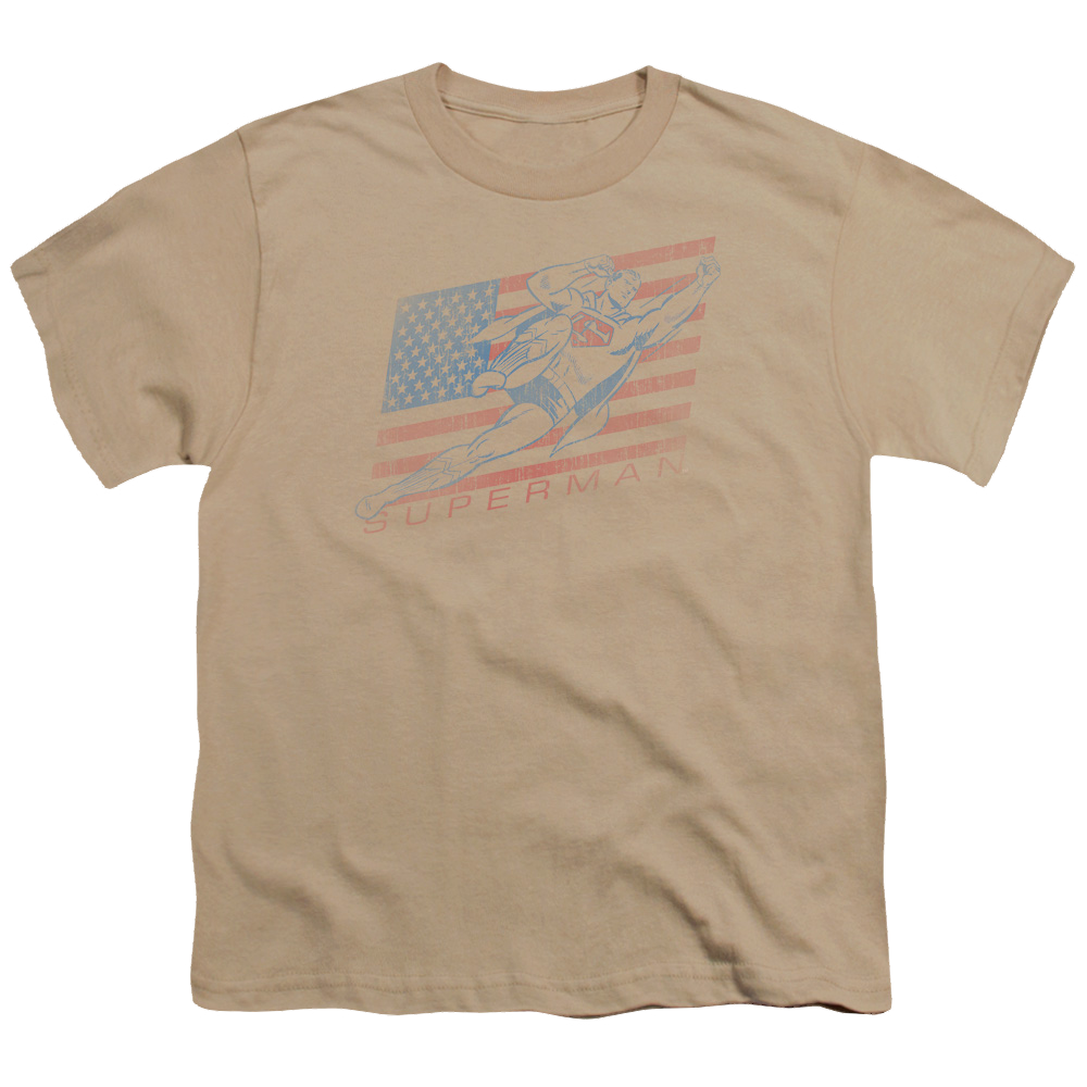 Superman Vintage - Youth T-Shirt Youth T-Shirt (Ages 8-12) Superman   