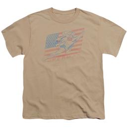 Superman Vintage - Youth T-Shirt Youth T-Shirt (Ages 8-12) Superman   