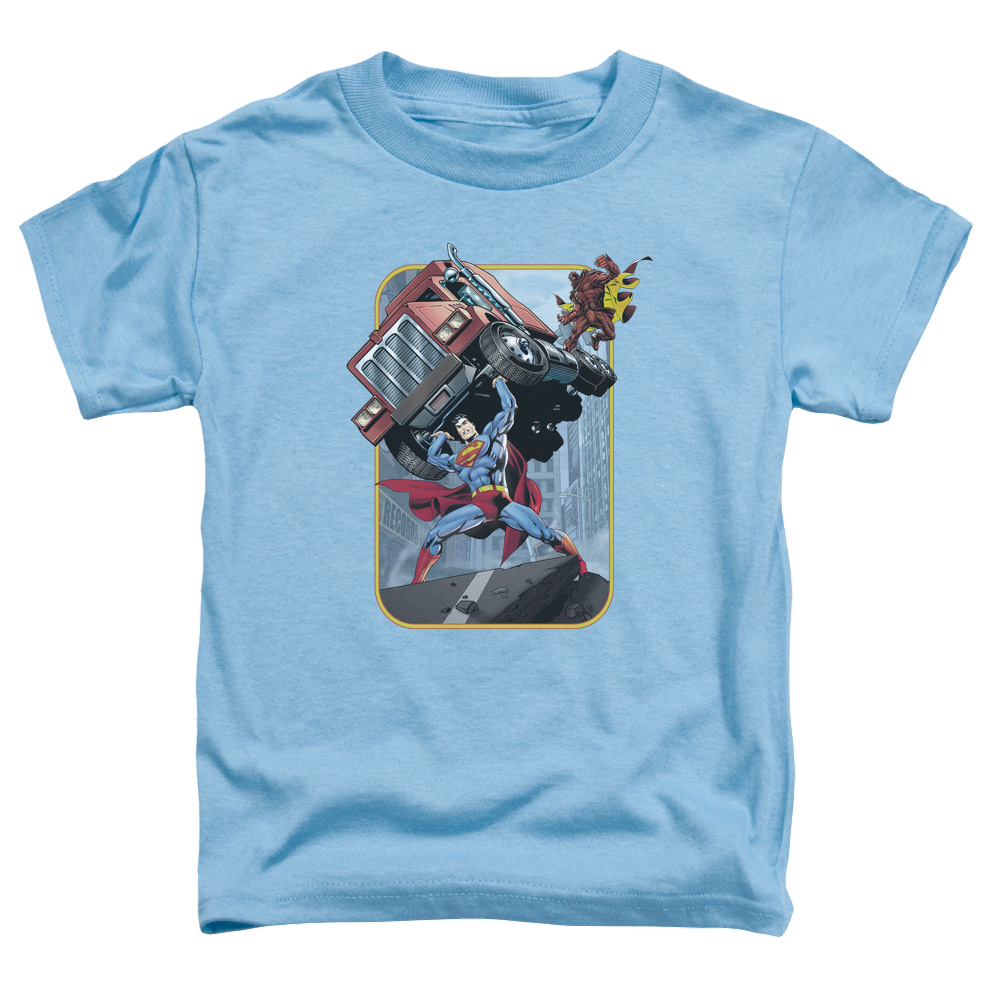 Superman Pick Up My Truck - Kid's T-Shirt Kid's T-Shirt (Ages 4-7) Superman   