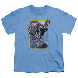 Superman Pick Up My Truck - Youth T-Shirt Youth T-Shirt (Ages 8-12) Superman   