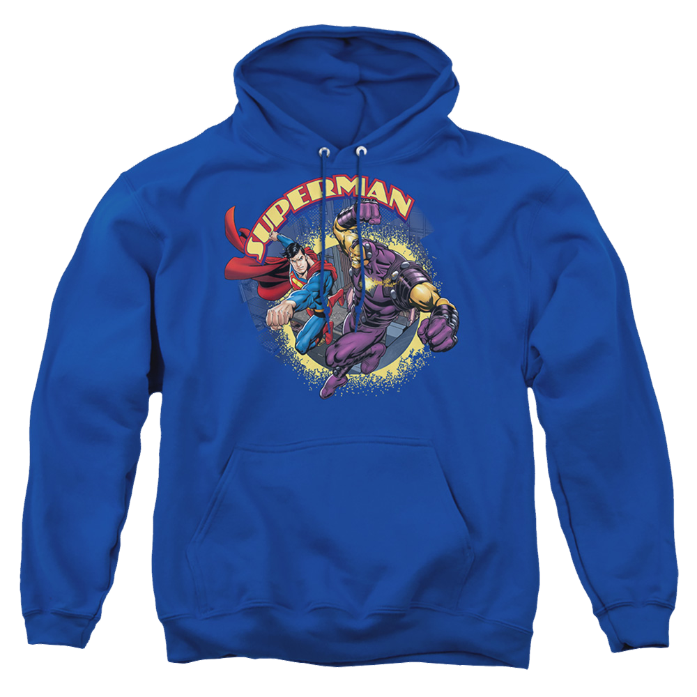 Superman Superman Vs Mongol - Pullover Hoodie Pullover Hoodie Superman   