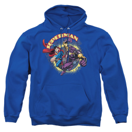 Superman Superman Vs Mongol - Pullover Hoodie Pullover Hoodie Superman   