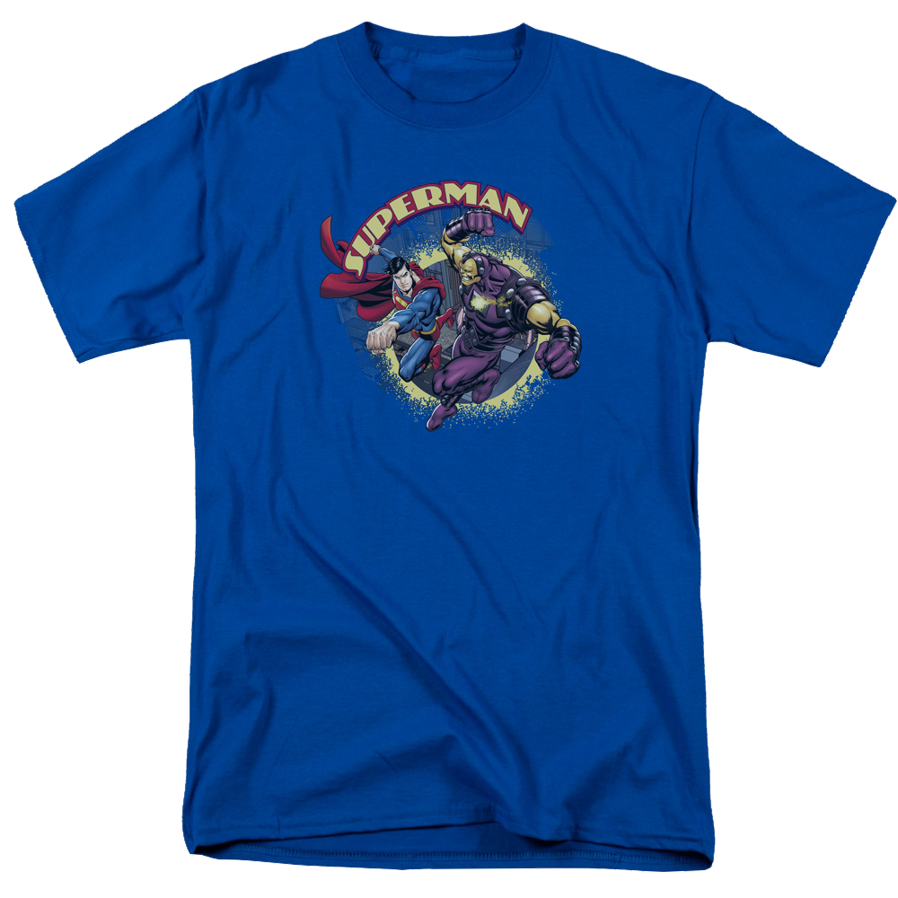 Superman Superman Vs Mongol - Men's Regular Fit T-Shirt Men's Regular Fit T-Shirt Superman   