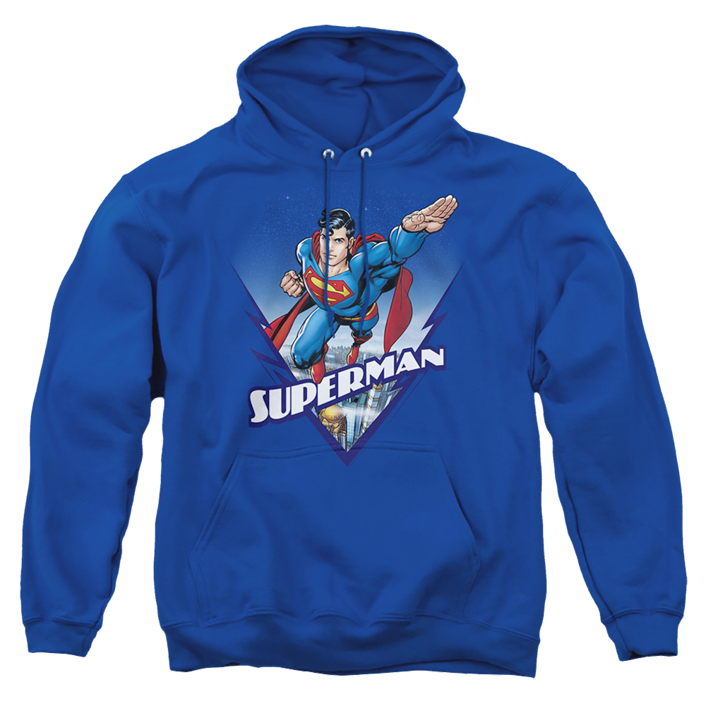 Superman Looks Like A Job For - Pullover Hoodie Pullover Hoodie Superman   