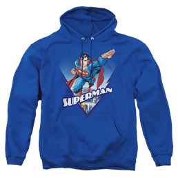 Superman Looks Like A Job For - Pullover Hoodie Pullover Hoodie Superman   