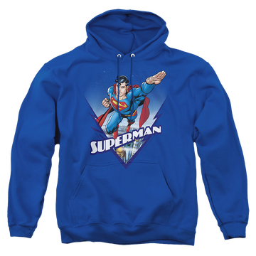 Superman Looks Like A Job For - Pullover Hoodie Pullover Hoodie Superman   