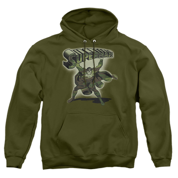 Superman Camo Logo - Pullover Hoodie Pullover Hoodie Superman   