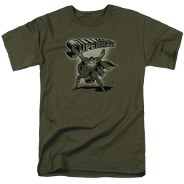 Superman Camo Logo - Men's Regular Fit T-Shirt Men's Regular Fit T-Shirt Superman   