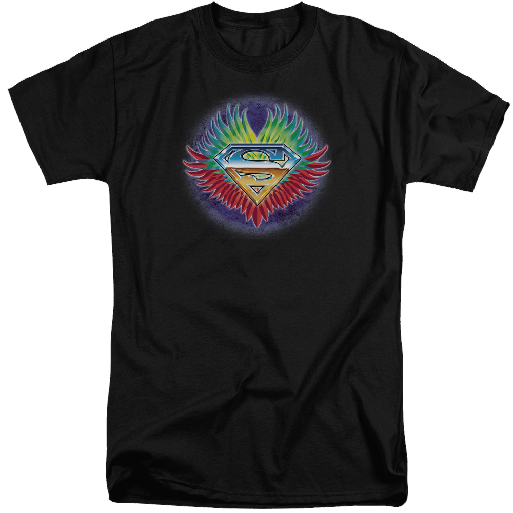 Superman Dont Stop Believing - Men's Tall Fit T-Shirt Men's Tall Fit T-Shirt Superman   