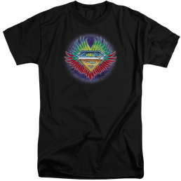 Superman Dont Stop Believing - Men's Tall Fit T-Shirt Men's Tall Fit T-Shirt Superman   