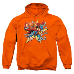 Superman Stars And Chains - Pullover Hoodie Pullover Hoodie Superman   