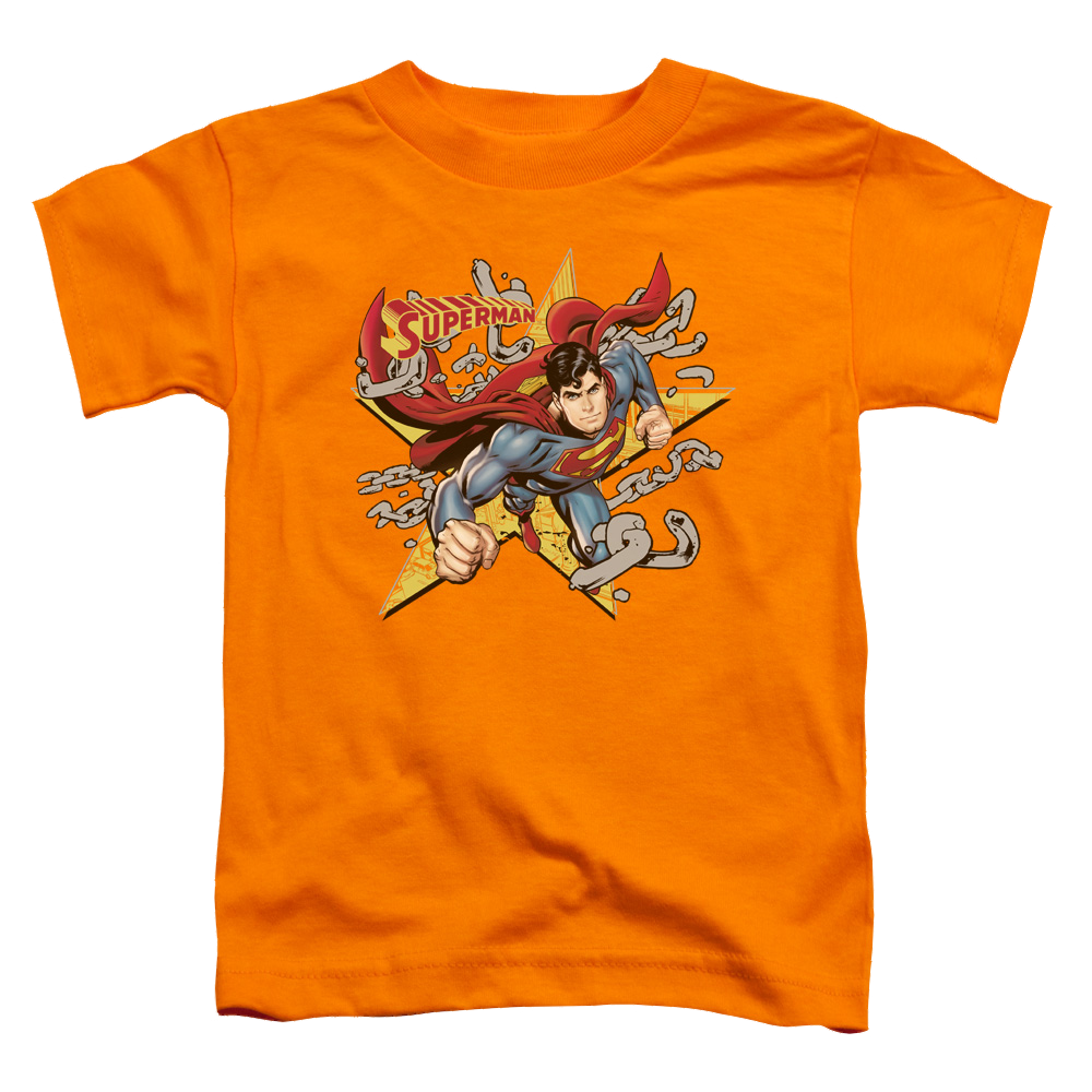 Superman Stars And Chains - Kid's T-Shirt Kid's T-Shirt (Ages 4-7) Superman   