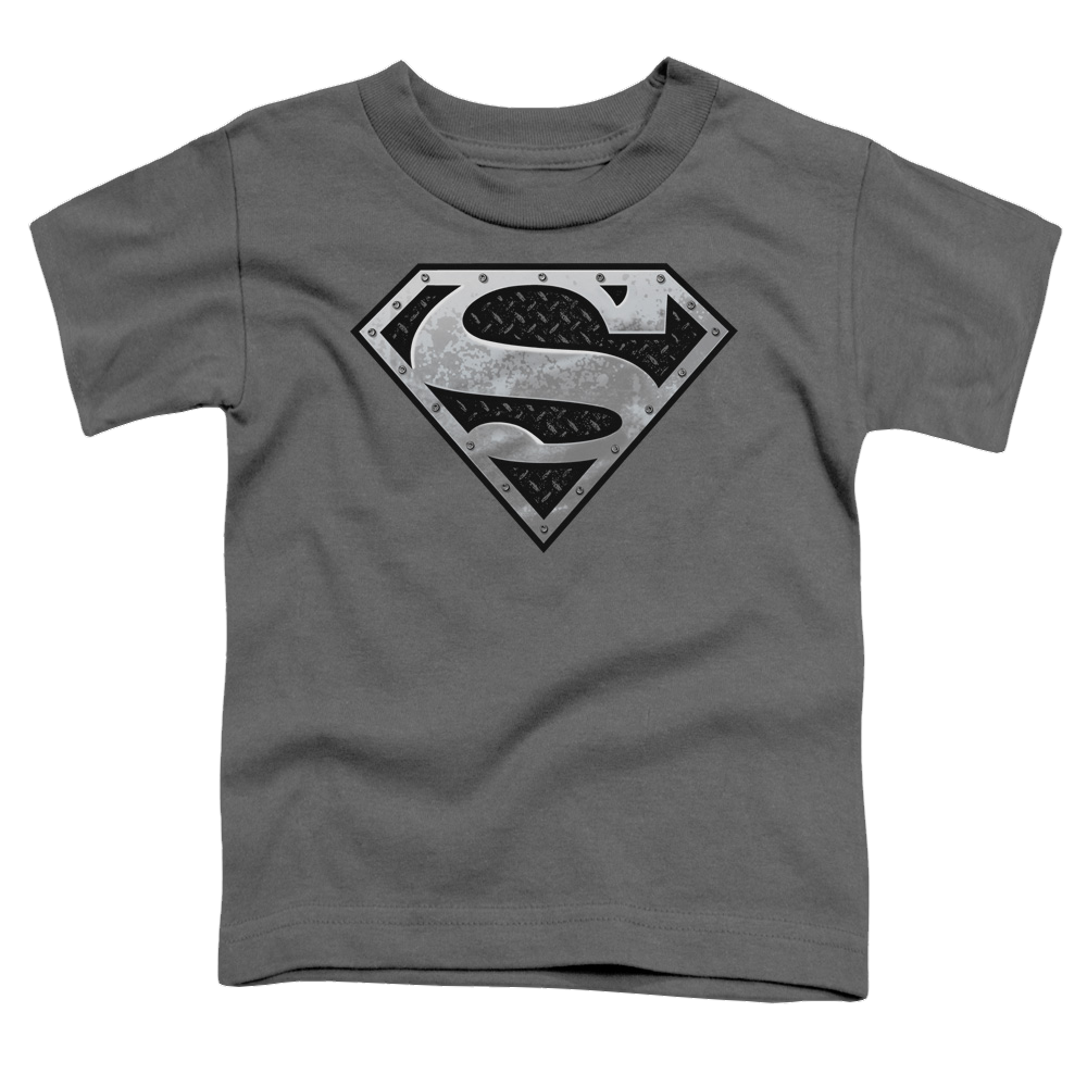 Superman Super Metallic Shield - Toddler T-Shirt Toddler T-Shirt Superman   