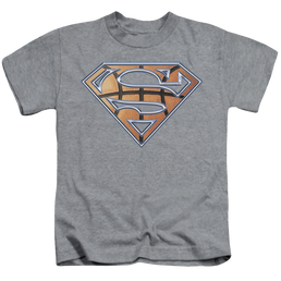 Superman Basketball Shield - Kid's T-Shirt Kid's T-Shirt (Ages 4-7) Superman   
