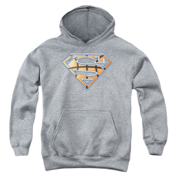 Superman Basketball Shield - Youth Hoodie Youth Hoodie (Ages 8-12) Superman   