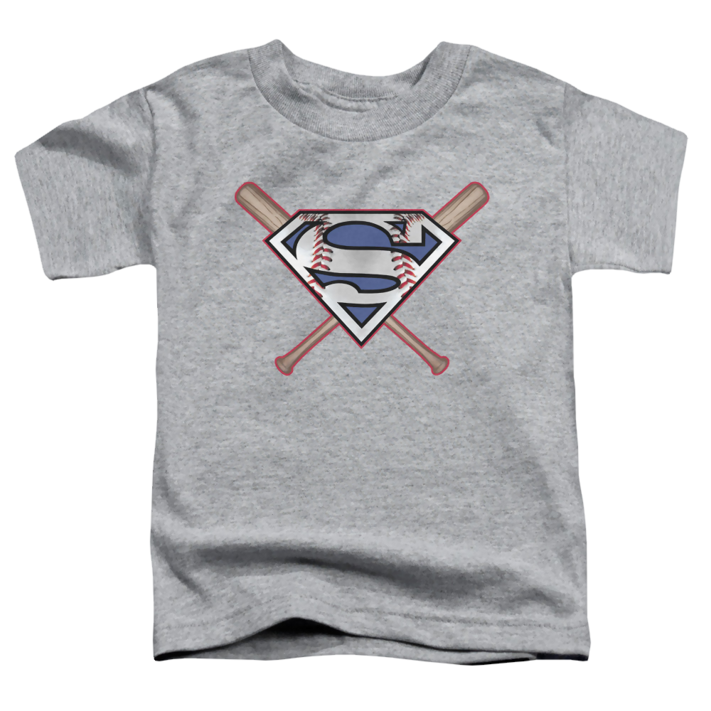 Superman Crossed Bats - Toddler T-Shirt Toddler T-Shirt Superman   