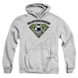Superman Soccer Shield - Pullover Hoodie Pullover Hoodie Superman   