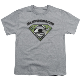 Superman Soccer Shield - Youth T-Shirt Youth T-Shirt (Ages 8-12) Superman   