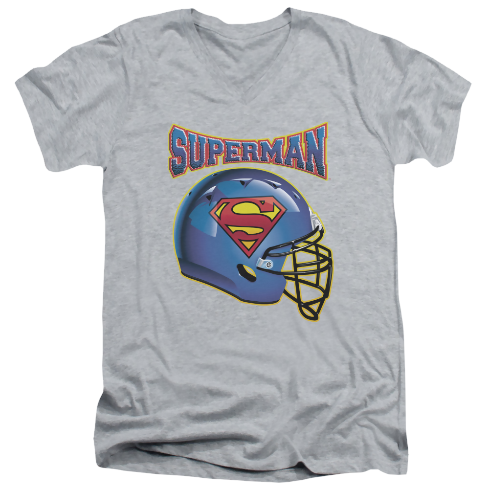 Superman Helmet - Men's V-Neck T-Shirt Men's V-Neck T-Shirt Superman   