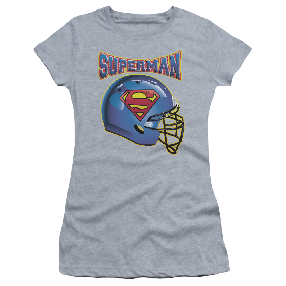 Superman Helmet - Juniors T-Shirt Juniors T-Shirt Superman   