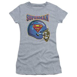Superman Helmet - Juniors T-Shirt Juniors T-Shirt Superman   