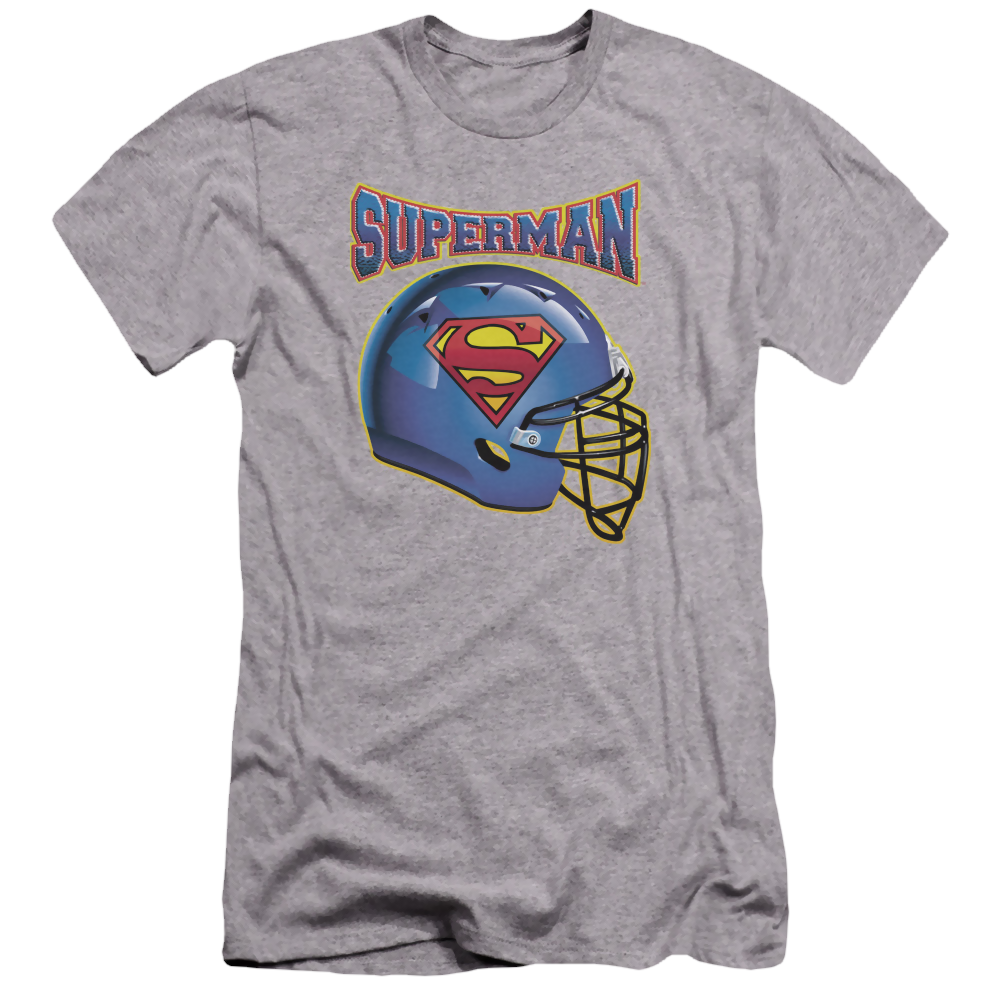 Superman Helmet - Men's Premium Slim Fit T-Shirt Men's Premium Slim Fit T-Shirt Superman   