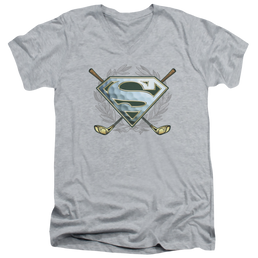 Superman Fore! - Men's V-Neck T-Shirt Men's V-Neck T-Shirt Superman   