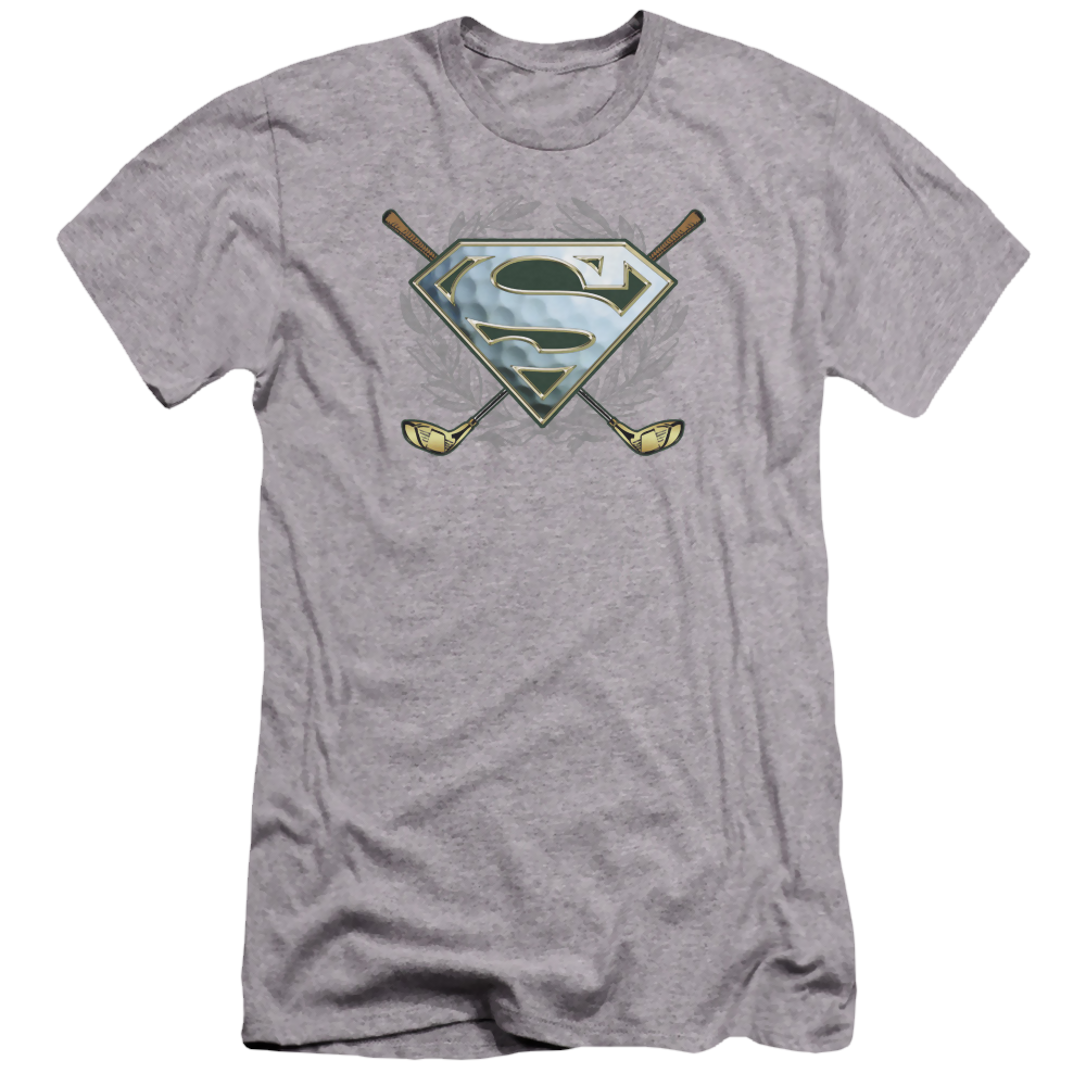 Superman Fore! - Men's Premium Slim Fit T-Shirt Men's Premium Slim Fit T-Shirt Superman   