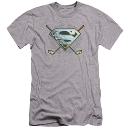Superman Fore! - Men's Premium Slim Fit T-Shirt Men's Premium Slim Fit T-Shirt Superman   