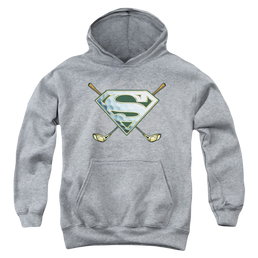 Superman Fore! - Youth Hoodie Youth Hoodie (Ages 8-12) Superman   