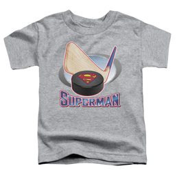 Superman Hockey Stick - Kid's T-Shirt Kid's T-Shirt (Ages 4-7) Superman   
