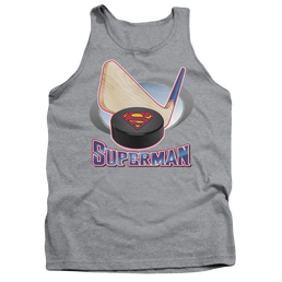 Superman Hockey Stick - Men's Tank Top Men's Tank Superman   
