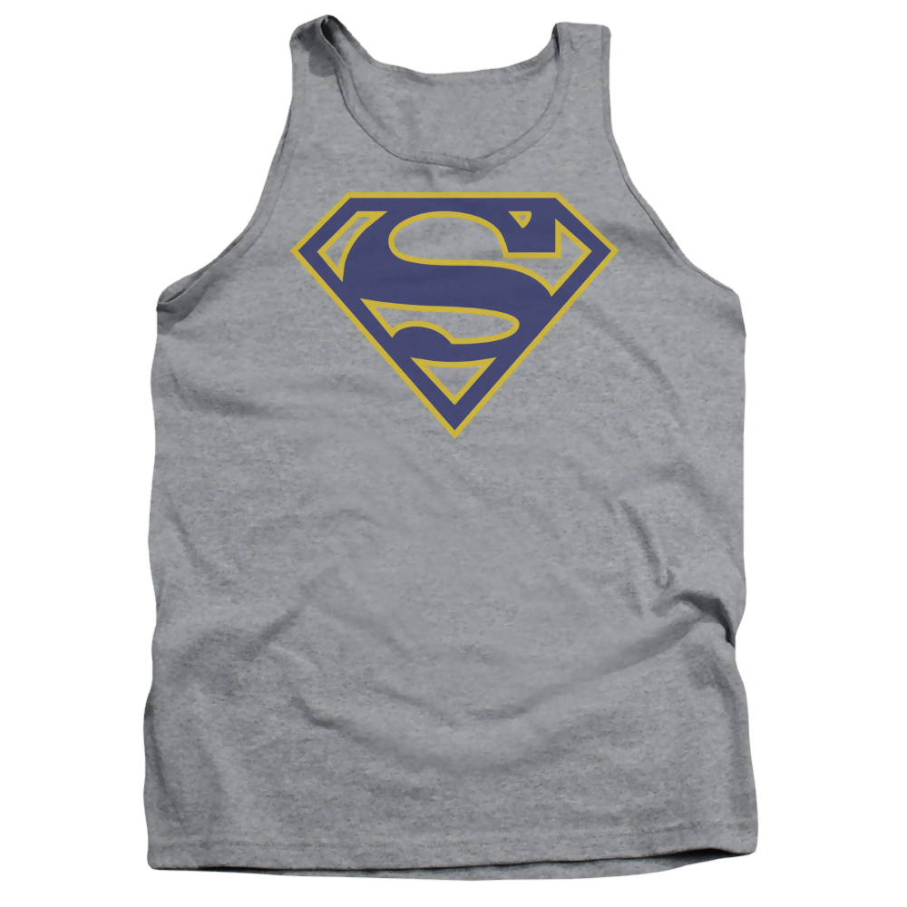 Superman Maize & Blue Shield - Men's Tank Top Men's Tank Superman   