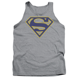 Superman Maize & Blue Shield - Men's Tank Top Men's Tank Superman   
