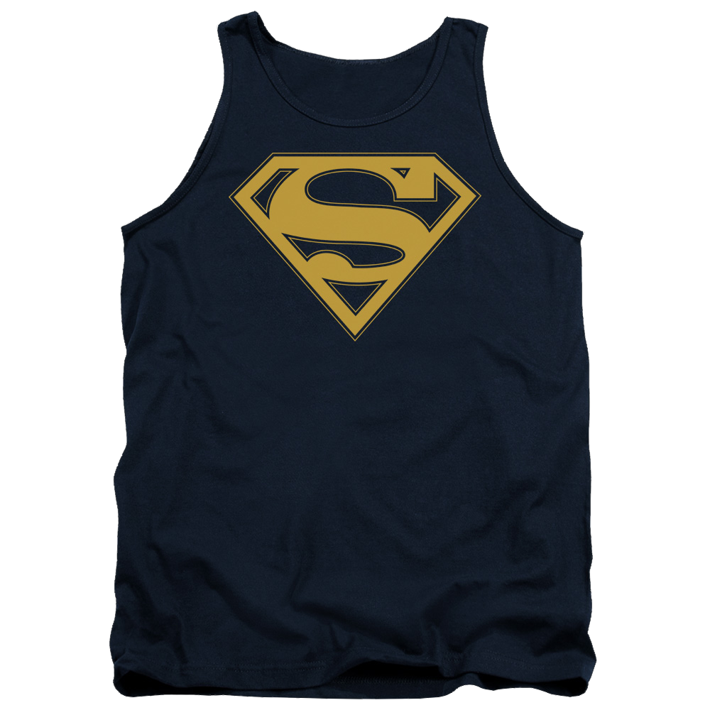 Superman Maize & Blue Shield - Men's Tank Top Men's Tank Superman   