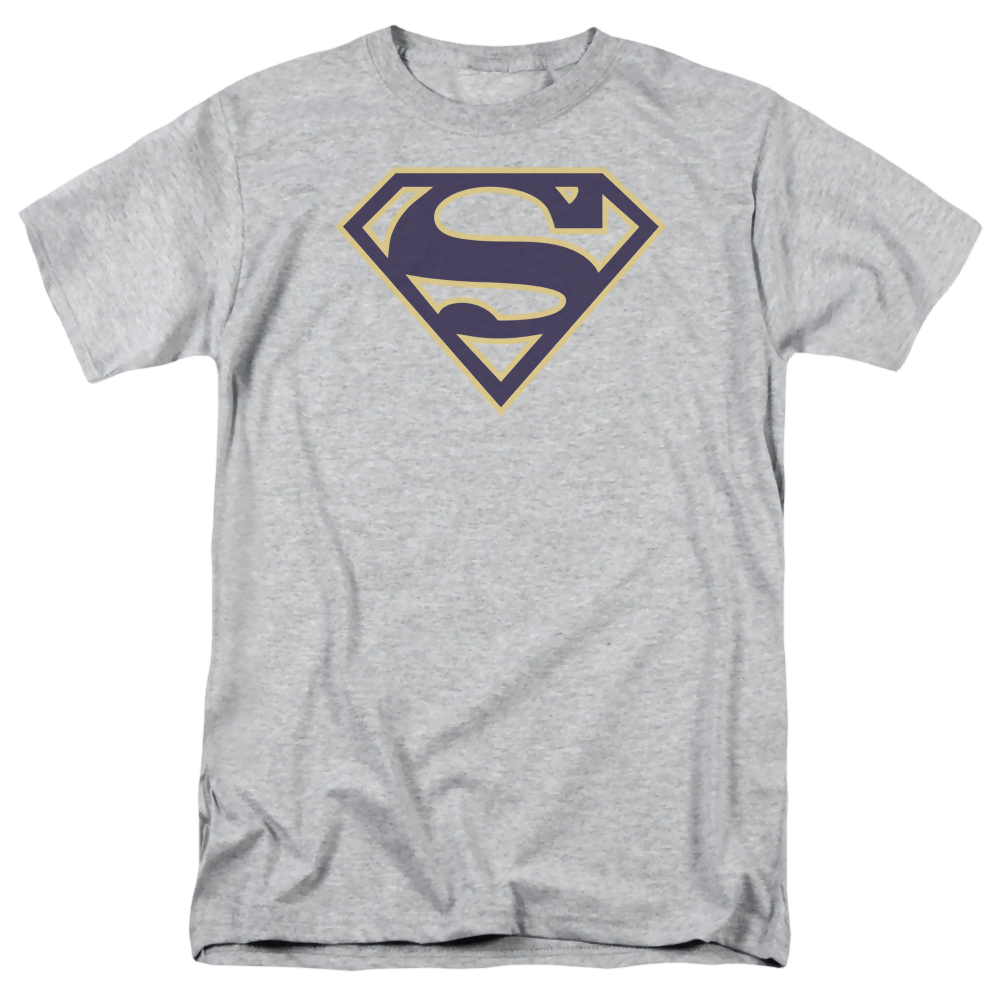 Superman Navy & Gold Shield - Men's Regular Fit T-Shirt Men's Regular Fit T-Shirt Superman   