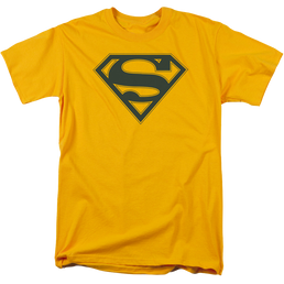 Superman Navy & Gold Shield - Men's Regular Fit T-Shirt Men's Regular Fit T-Shirt Superman   