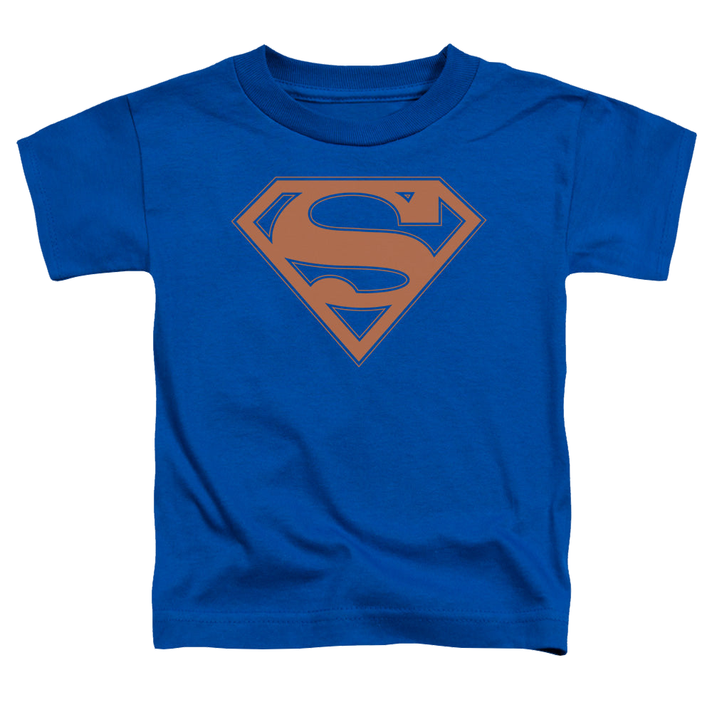 Superman Blue & Orange Shield - Toddler T-Shirt Toddler T-Shirt Superman   