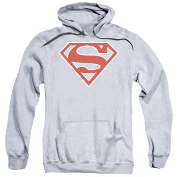 Superman Crimson & Cream Shield - Pullover Hoodie Pullover Hoodie Superman   