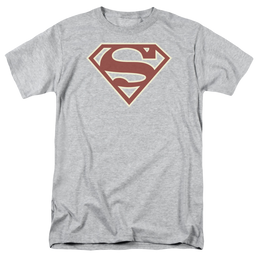 Superman Crimson & Cream Shield - Men's Regular Fit T-Shirt Men's Regular Fit T-Shirt Superman   