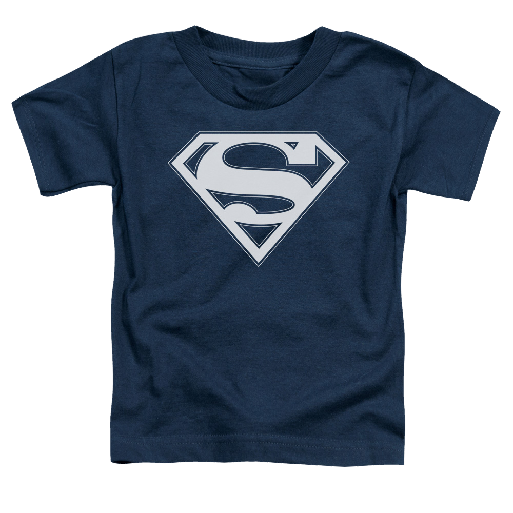 Superman Navy & White Shield - Toddler T-Shirt Toddler T-Shirt Superman   
