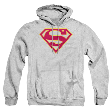 Superman Red & Gold Shield - Pullover Hoodie Pullover Hoodie Superman   