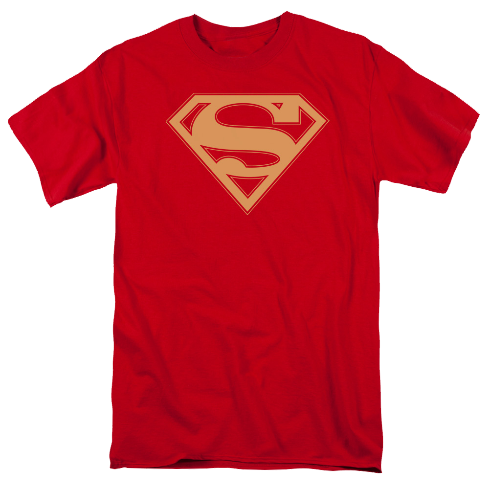 Superman Red & Gold Shield - Men's Regular Fit T-Shirt Men's Regular Fit T-Shirt Superman   