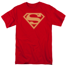 Superman Red & Gold Shield - Men's Regular Fit T-Shirt Men's Regular Fit T-Shirt Superman   