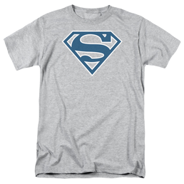 Superman Blue & White Shield - Men's Regular Fit T-Shirt Men's Regular Fit T-Shirt Superman   