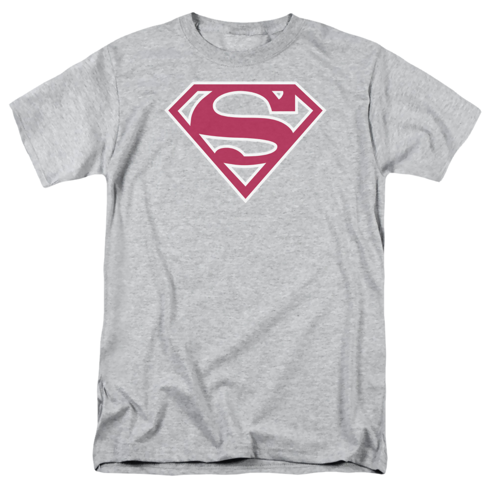 Superman Red & White Shield - Men's Regular Fit T-Shirt Men's Regular Fit T-Shirt Superman   